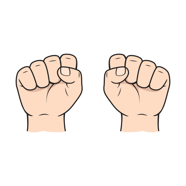 用于儿童早期数数教学的手指教材插图
手-身体部位编号0图片下载