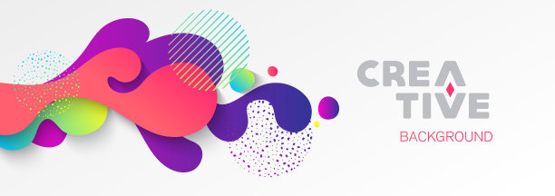 现代抽象色彩背景设计的传单，横幅，封面，卡片图片下载