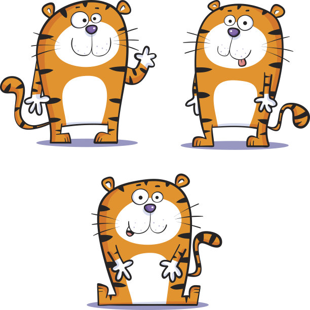 三个老虎图片下载