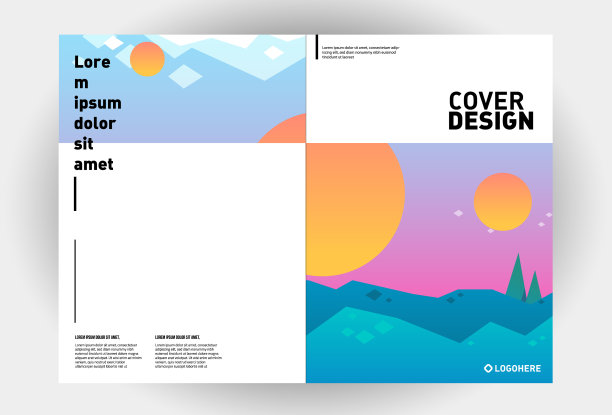 矢量覆盖设计模板图片下载