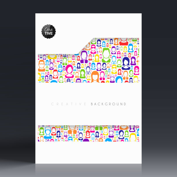 宣传册模板布局，封面设计，商业年度报告，传单，杂志图片下载