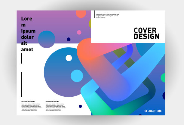 矢量覆盖设计模板图片下载