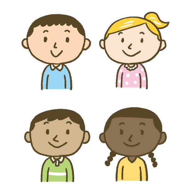 不同种族的孩子图片下载