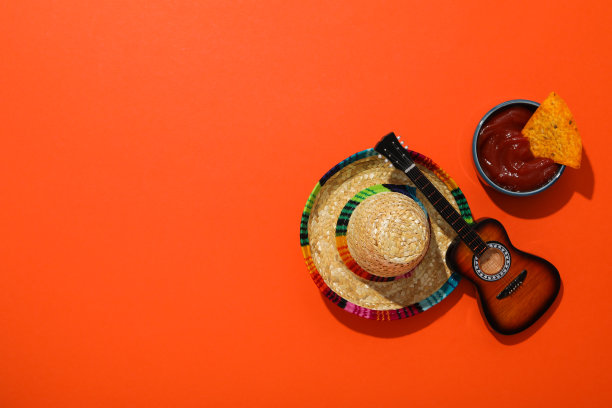 构图为五月五日节概念，空间为文字图片下载