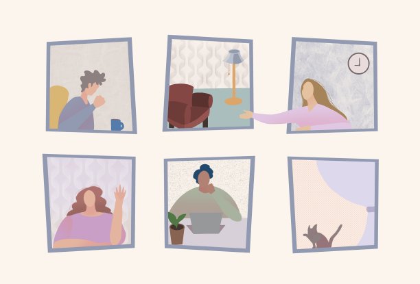 在家里自我隔离图片下载