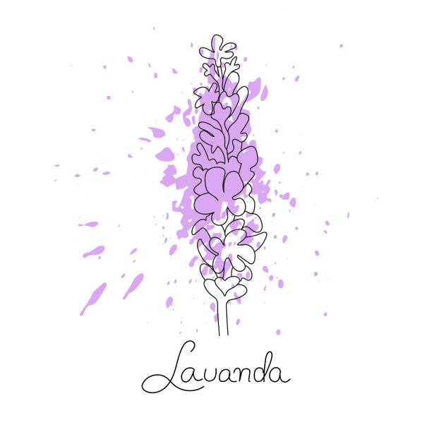 紫色颜料的淡紫色图片下载