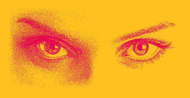 美丽眼睛的特写图片下载