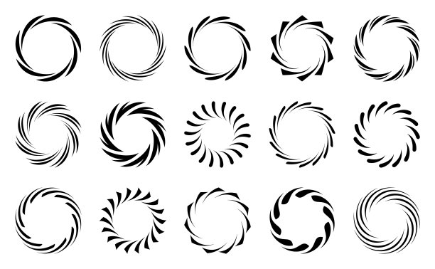 圆的设计元素图片下载