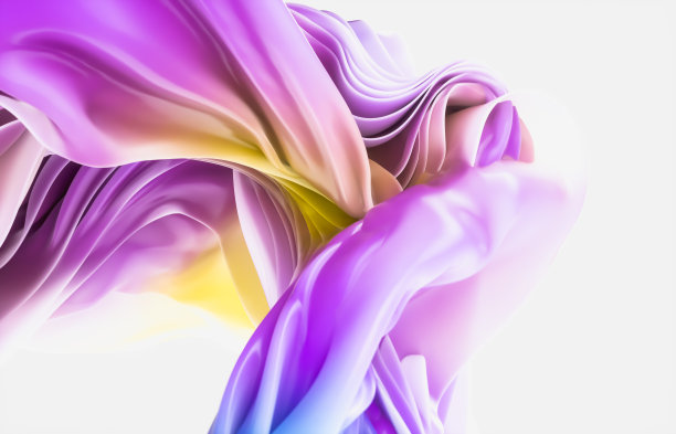 抽象几何晶体背景与彩虹全息纹理。曲线。布。图片下载