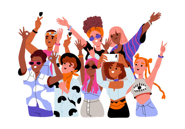 乐迷团体图片下载