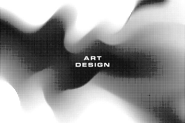 半色调云效果背景图片下载