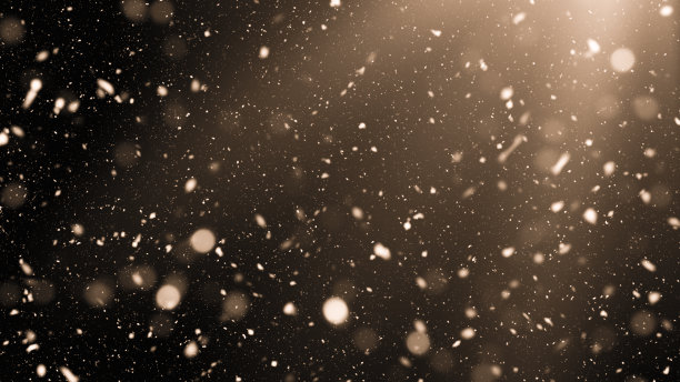 神奇的下雪的夜晚图片下载