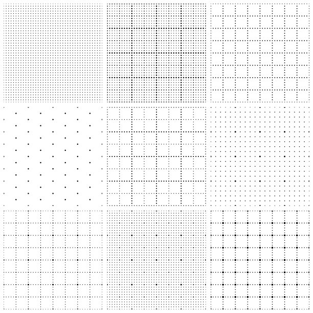无缝图形纸与点图片下载