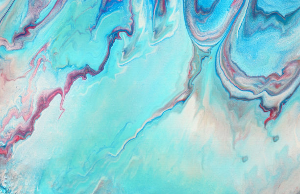 艺术形象漩涡粉红色纹理大理石纹理。图片下载