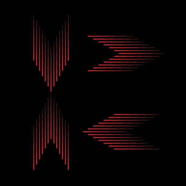 抽象的箭头设计图片下载