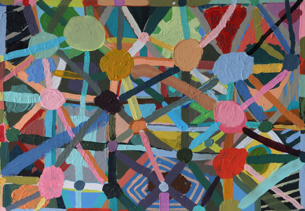 抽象绘画背景图案图片下载