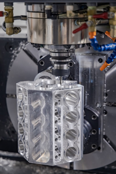 金工数控铣床。现代切削金属加工技术。图片下载