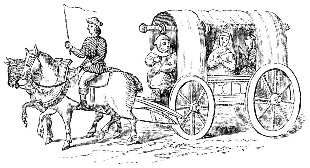 中世纪马车- 15世纪图片下载