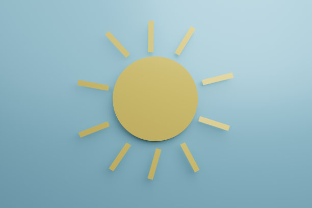 太阳，热，图标，插图，标签，标志图片下载