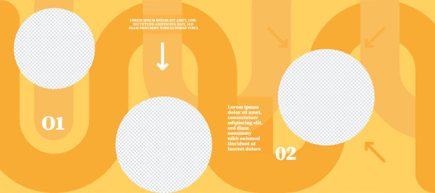 社交媒体旋转木马张贴模板图片下载