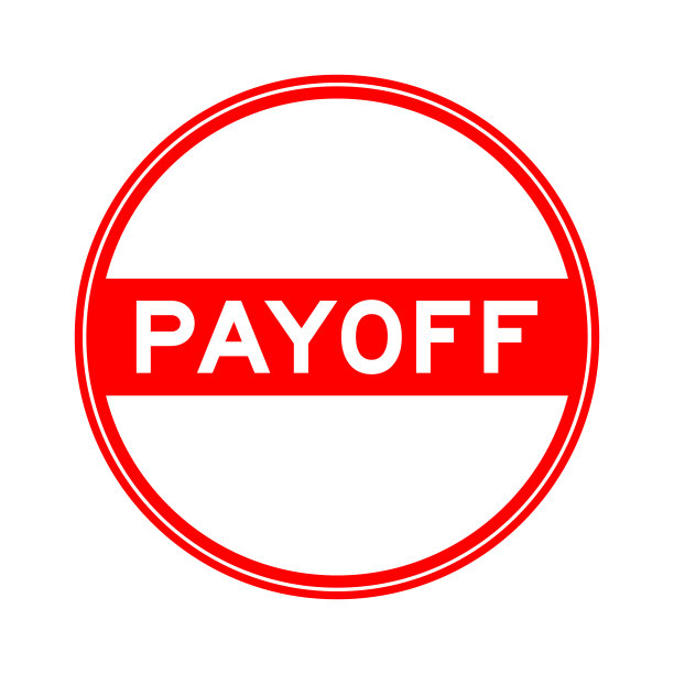 红色圆形密封贴纸在白色背景上的文字回报图片下载