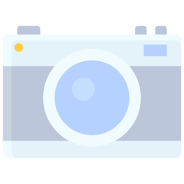 摄影图标，高中相关的矢量插图图片下载