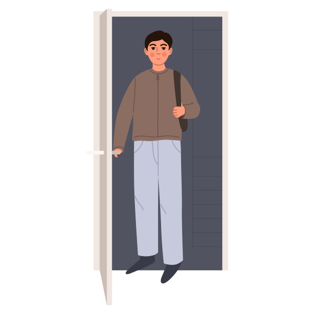 开门的人图片下载