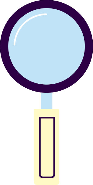 搜索放大镜图标图片下载