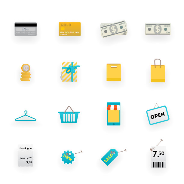 购物的图标图片下载