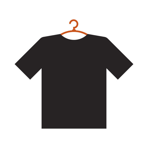 衣架上的t恤图标图片下载