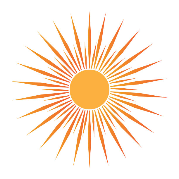 太阳图标图片下载