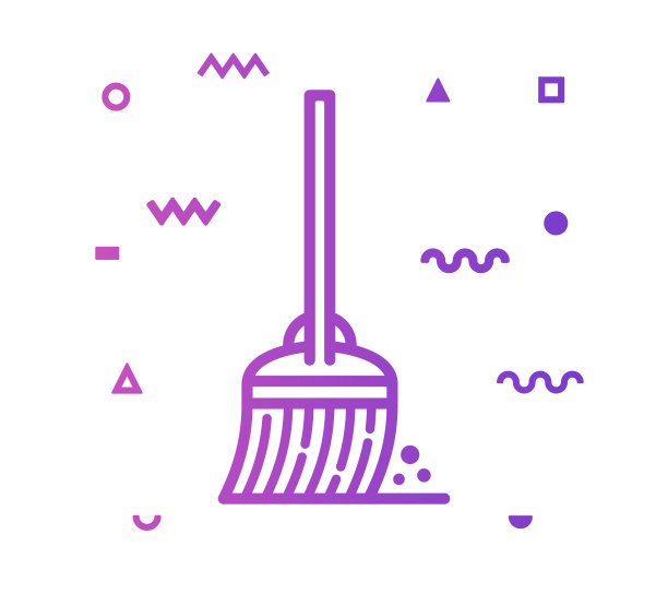 清洗线条风格图标设计图片下载