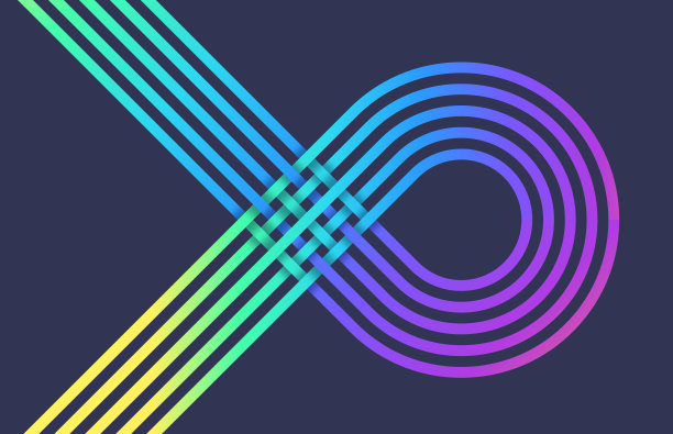 线重叠文摘图片下载