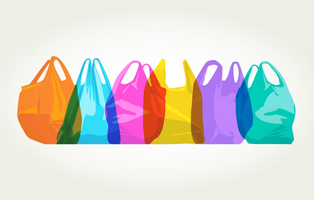 塑料购物袋图片下载