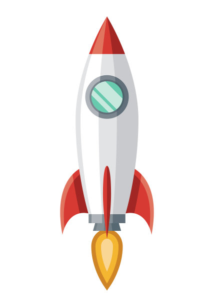 太空火箭图标图片下载