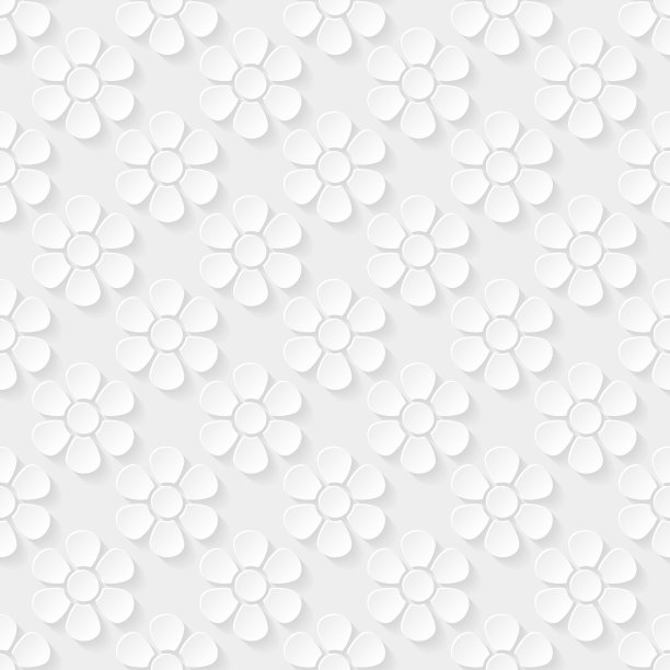 抽象的白色背景-花图案图片下载