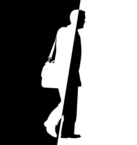 消极的积极图片下载