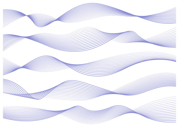 抽象图形波图片下载