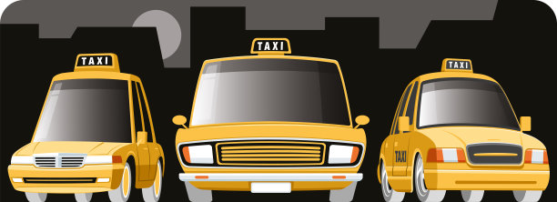 出租车的团队图片下载