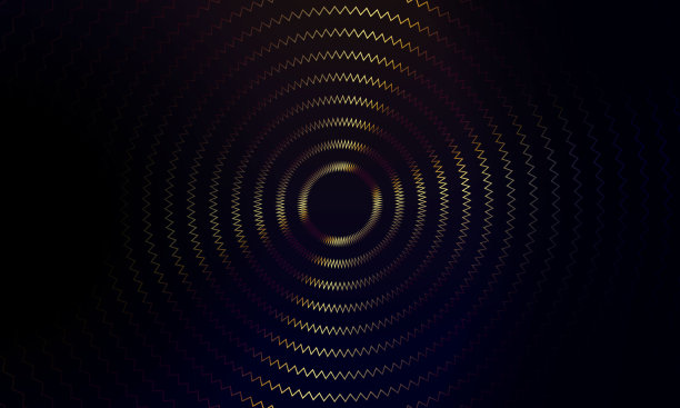 金圈之字形设计背景图片下载