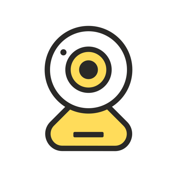 网络摄像头-安全摄像头图标图片下载