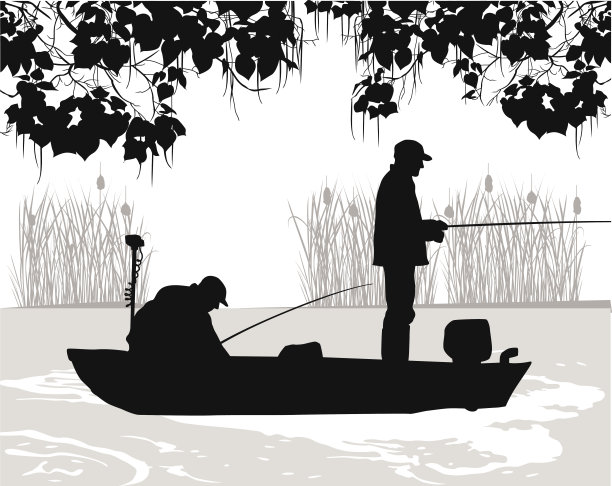 在河口钓鱼图片下载