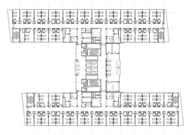 医院建筑平面图图片下载