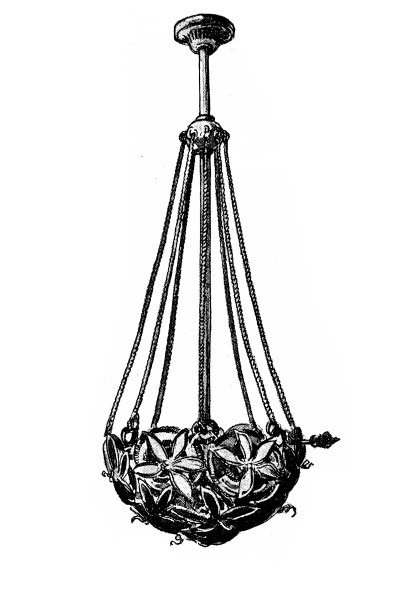 19世纪历史上各种各样的灯具图片下载