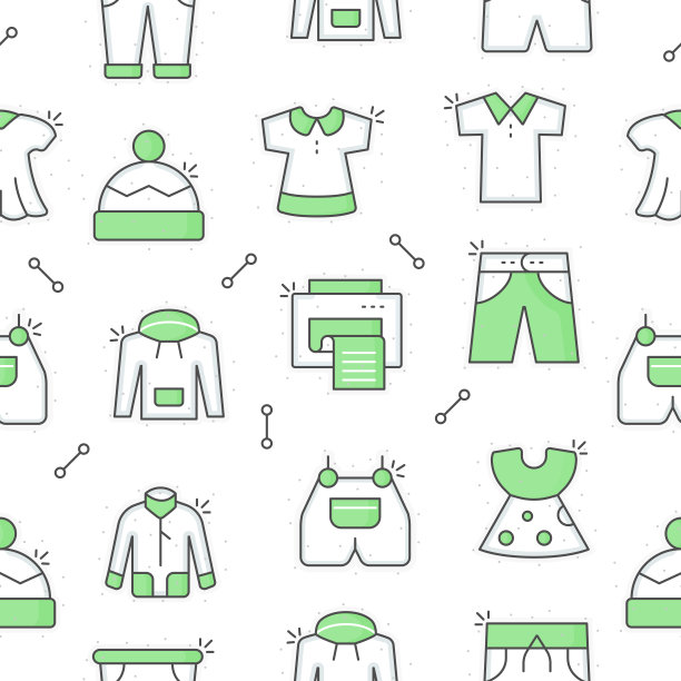 童装无缝图案图片下载