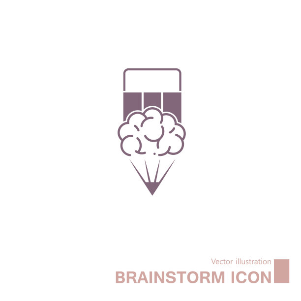 头脑风暴的概念设计。图片下载