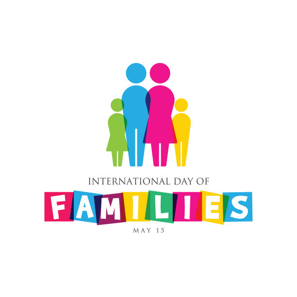 5月15日国际家庭日插图图片下载