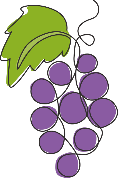 单线连续画健康有机图片下载