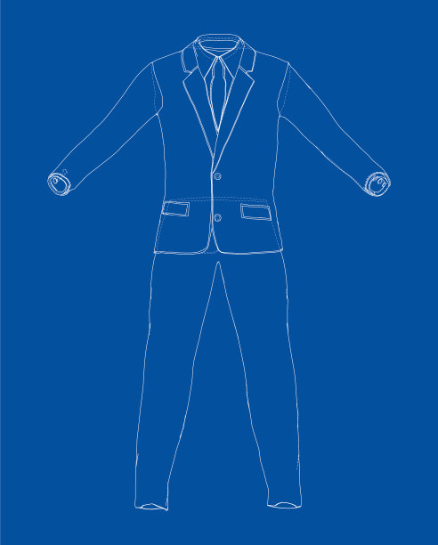 男性优雅的西装图片下载