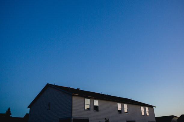 在建联排房屋图片下载